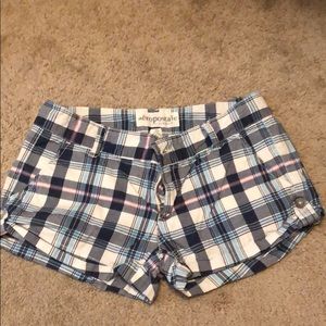 Plaid shorts from Aeropostale